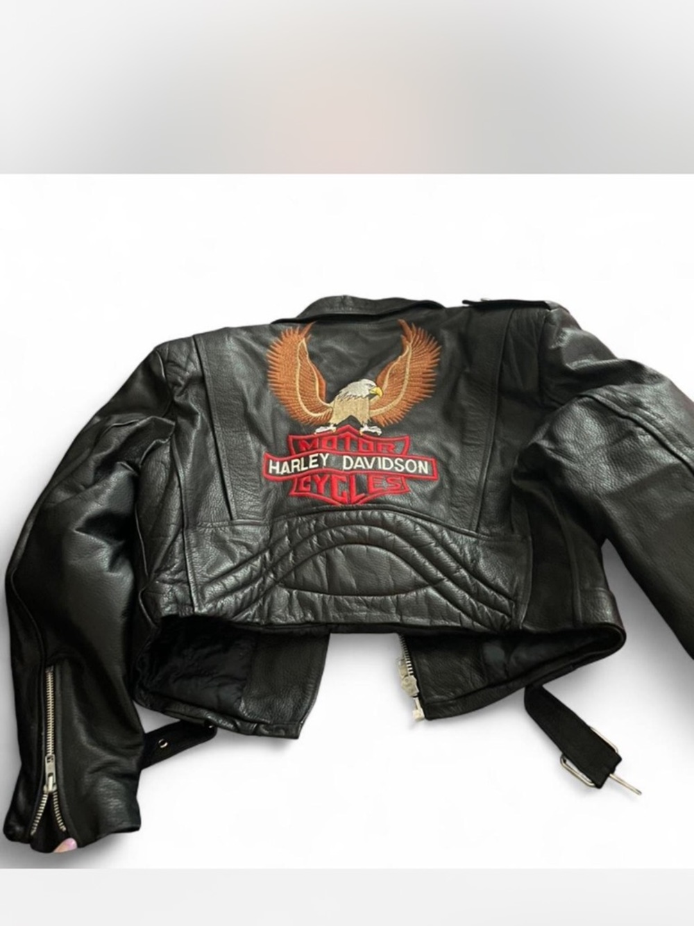 Harley-Davidson Black Leather Jacket size medium